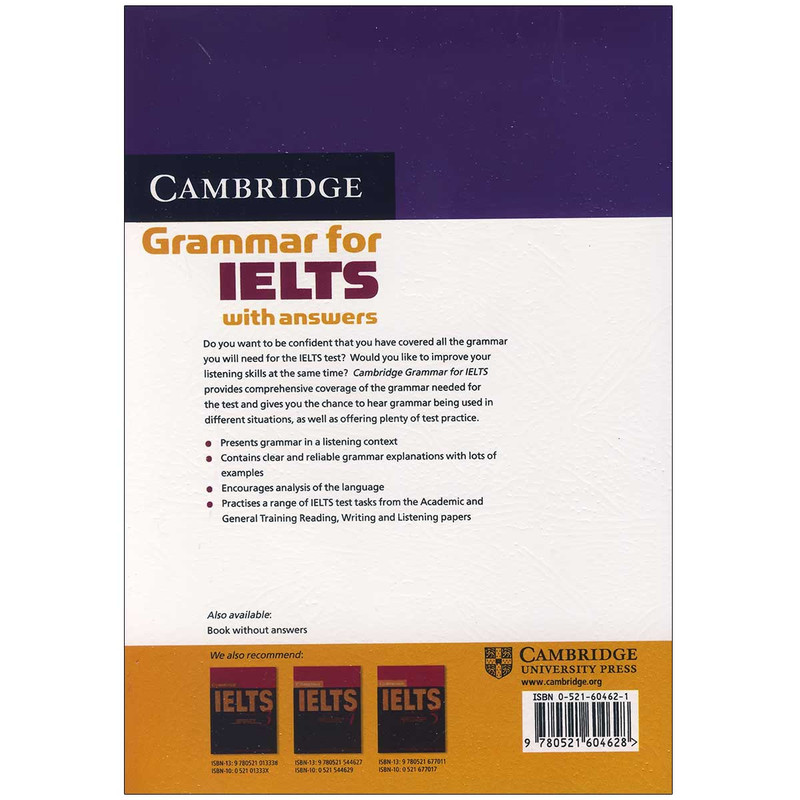 کتاب Cambridge Grammar for IELTS اثر Diana Hopkins انتشارات کمبریج کتاب Cambridge Grammar for IELTS اثر Diana Hopkins انتشارات کمبریج