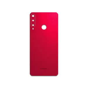 MAHOOT Matte-Warm-Red Cover Sticker for Huawei Y6p