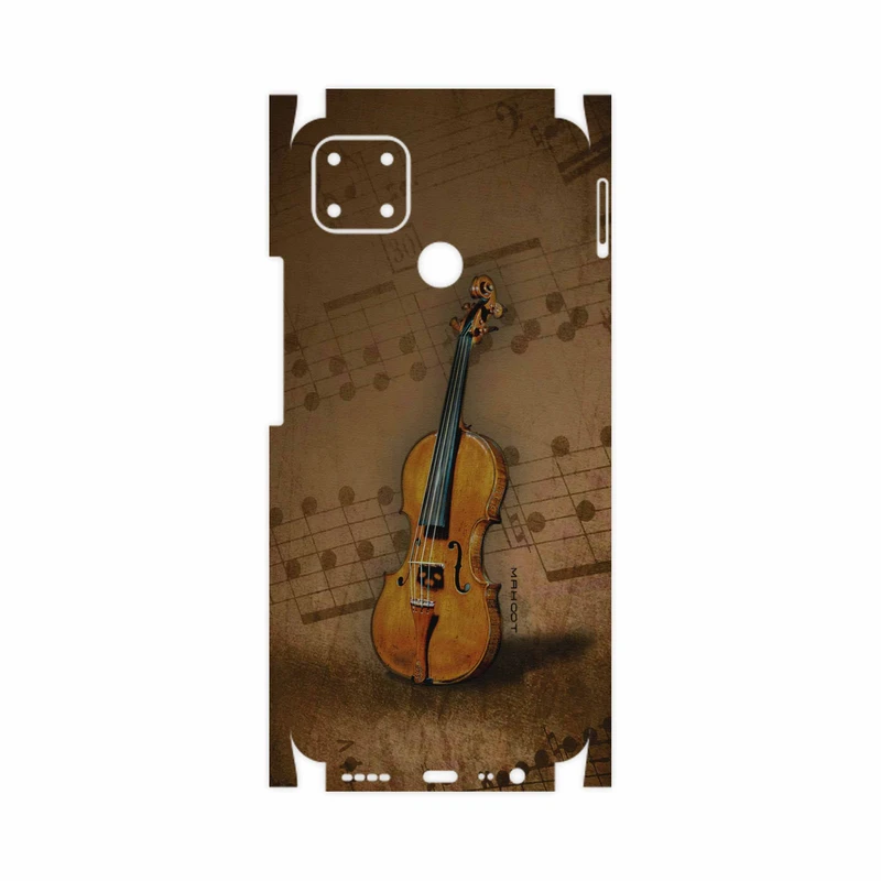 برچسب پوششی ماهوت مدل Violin-Instrument-FullSkin مناسب برای گوشی موبایل ریلمی C25s
