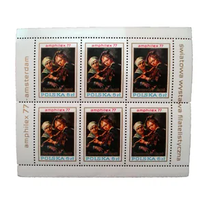 تمبر یادگاری مدل ملل کد aa-472 بسته 6 عددی