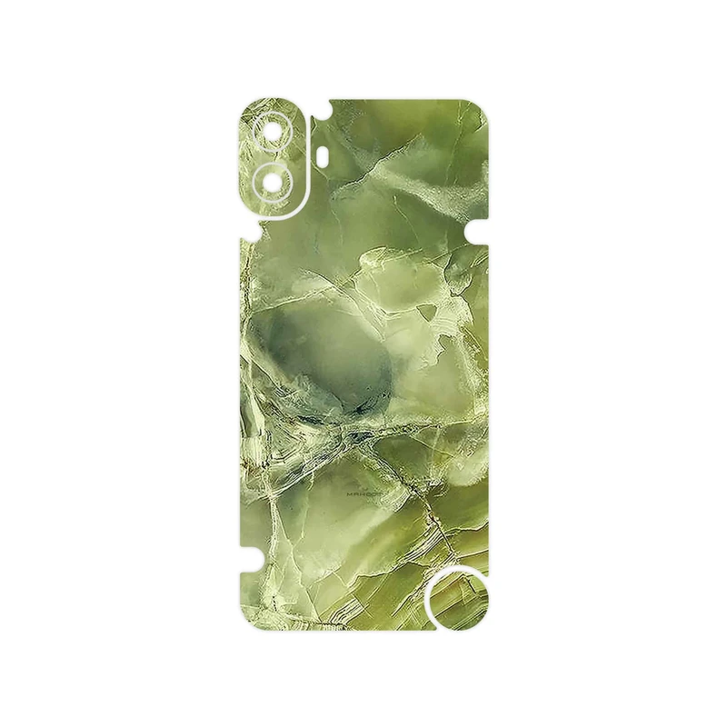 برچسب پوششی ماهوت مدل Green_Crystal_Marble مناسب برای گوشی موبایل ناتینگ CMF Phone 1