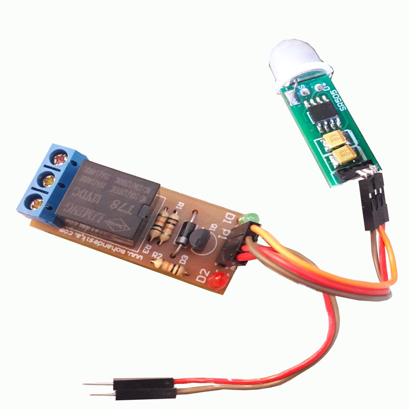 سنسور تشخیص حرکت مهندسیکا مدل SR505-12V