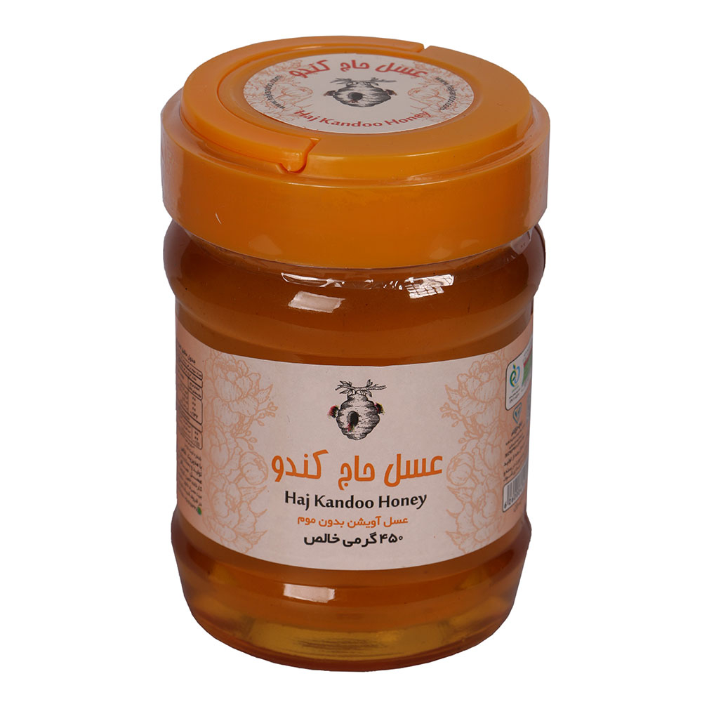 عسل طبیعی آویشن حاج کندو - 450 گرم