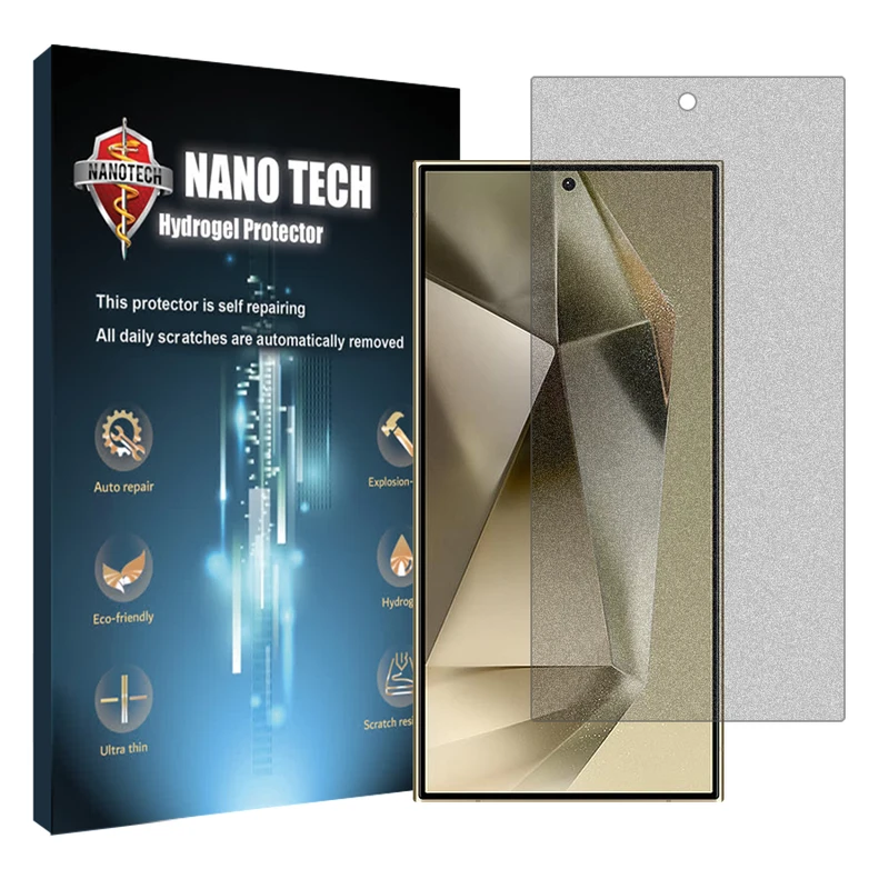 محافظ صفحه نمایش مات نانو تک مدل Tough مناسب برای گوشی موبایل سامسونگ Galaxy S24 Ultra