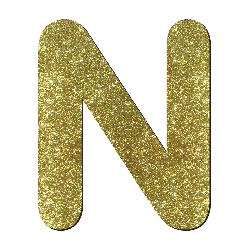استیکر چوبی کودک مدل حروف لاتین کد MDF-T-N