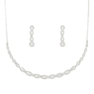 نیم ست طلا 18 عیار زنانه مدل C0037