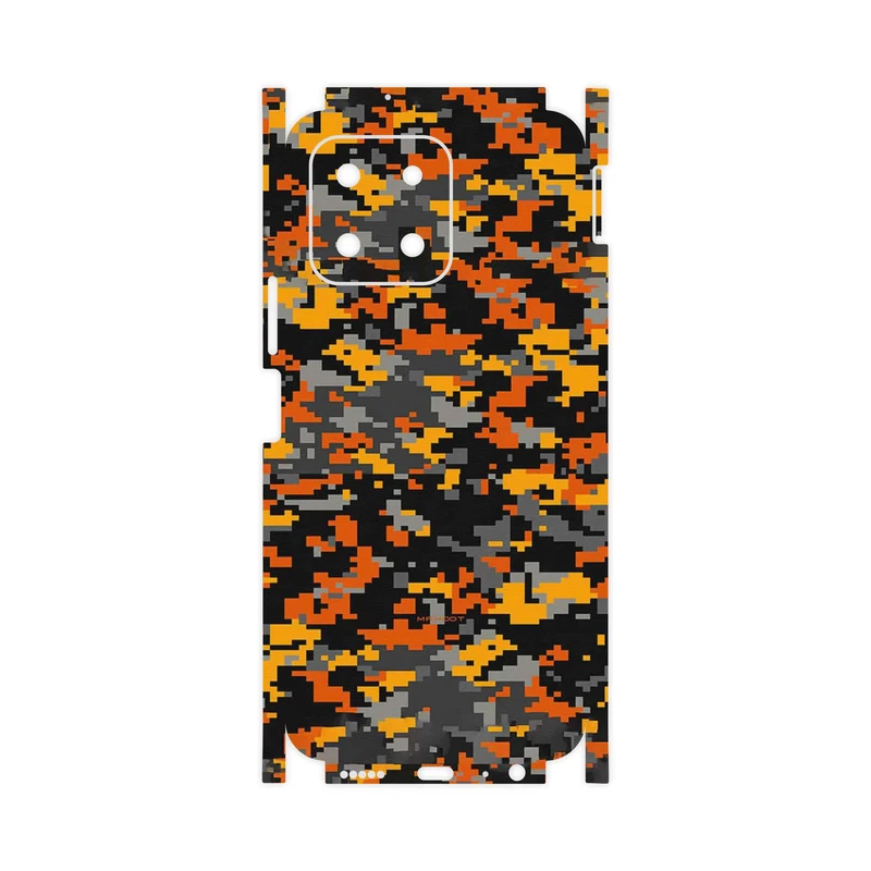 برچسب پوششی ماهوت مدل Army_Autumn_Pixel-FullSkin مناسب برای گوشی موبایل آنر X6