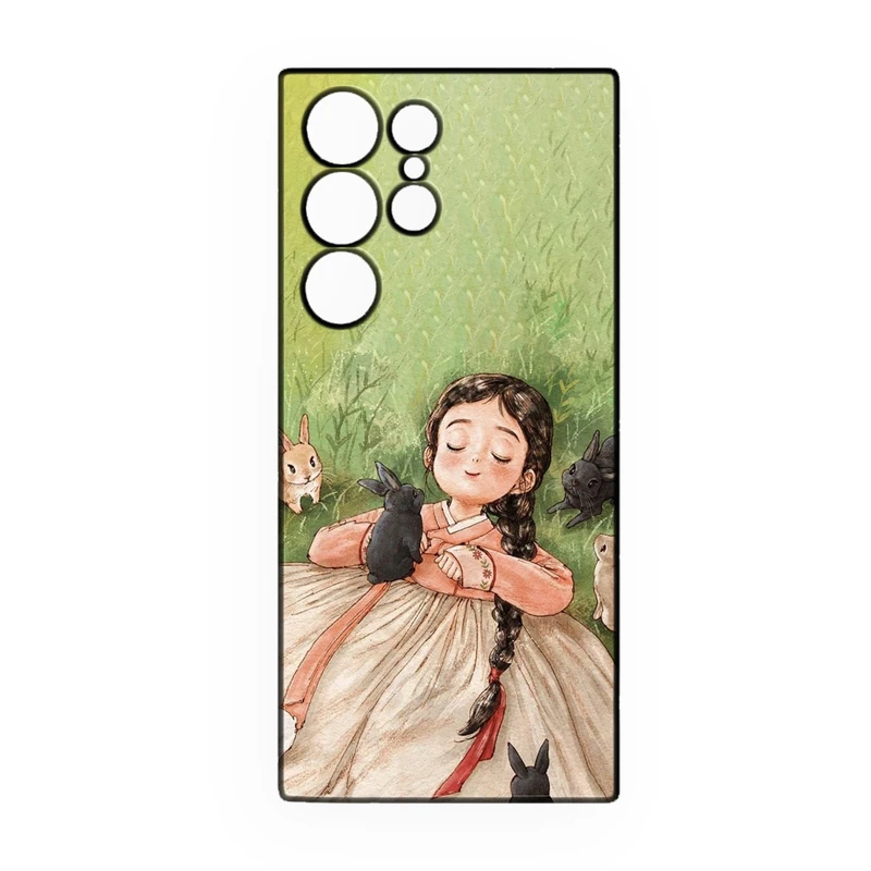 کاور طرح دخترانه کد 294 مناسب برای گوشی موبایل سامسونگ Galaxy S25 Ultra