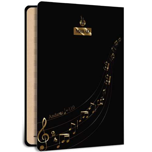 دفتر نت موسیقی مستر راد مدل آوا کد 1603 Music