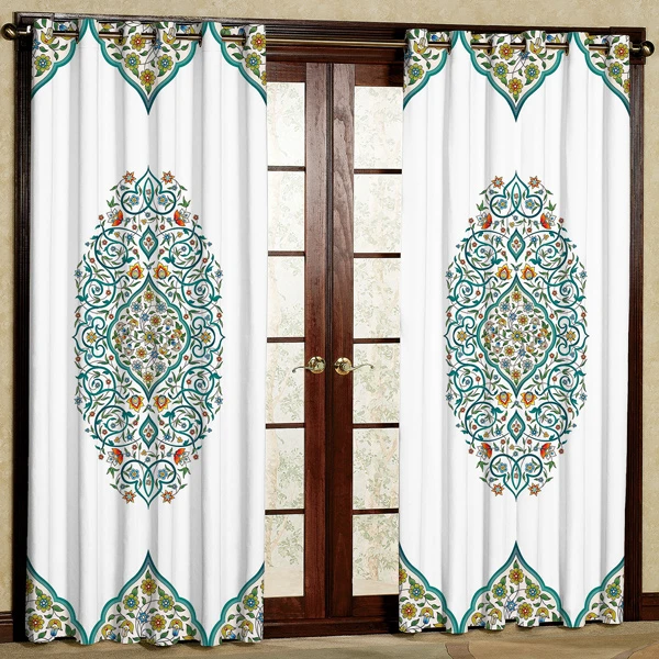 پرده پانچی کد 5466 سایز 280x140 سانتی متر