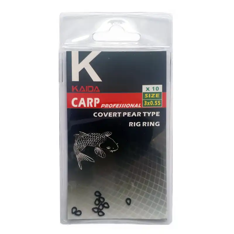 رینگ بویله ماهیگیری کایدا مدل اشکی بسته 10 عددی
