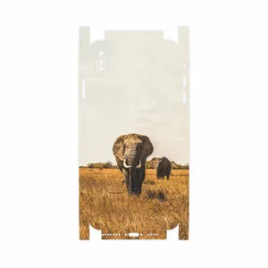 MAHOOT Elephant-FullSkin Cover Sticker for Apple iPhone XS Max