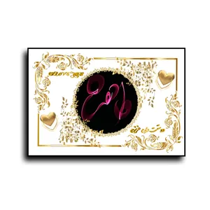 تابلو خطاطی طرح اسم طاهره کد b905