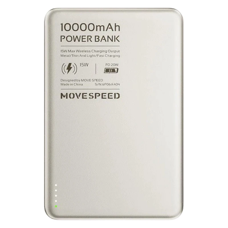پاوربانک موو اسپید مدل S10 ظرفیت 10000 میلی آمپر ساعت