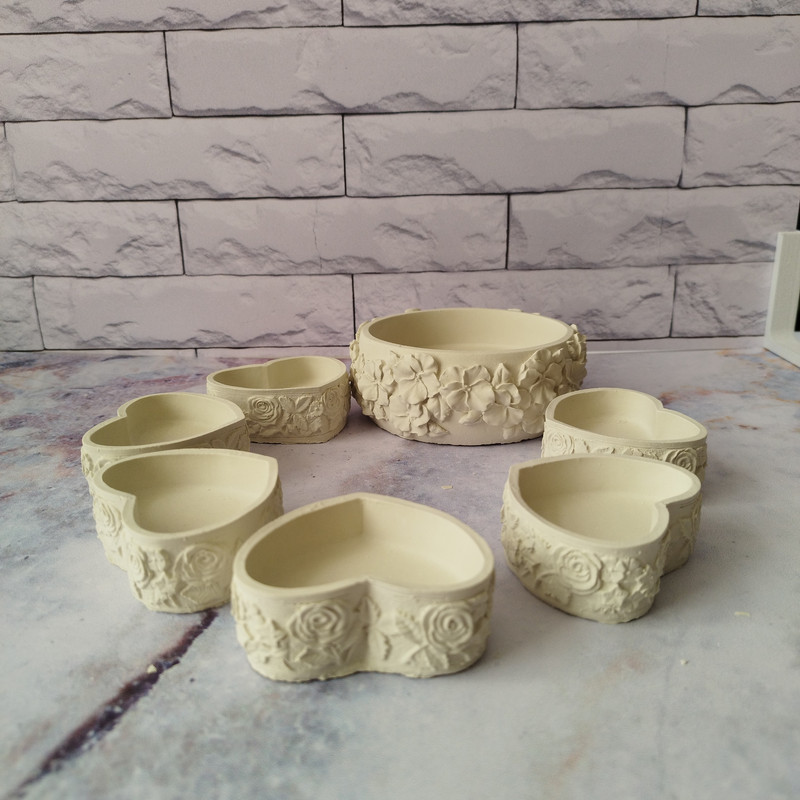 مجموعه ظروف هفت سین 7 پارچه مدل نقش نگار