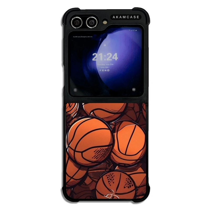 کاور آکام مدل AMC-WSGZFLIP5-BASKETBALL8 مناسب برای گوشی موبایل سامسونگ Galaxy Z Flip 5