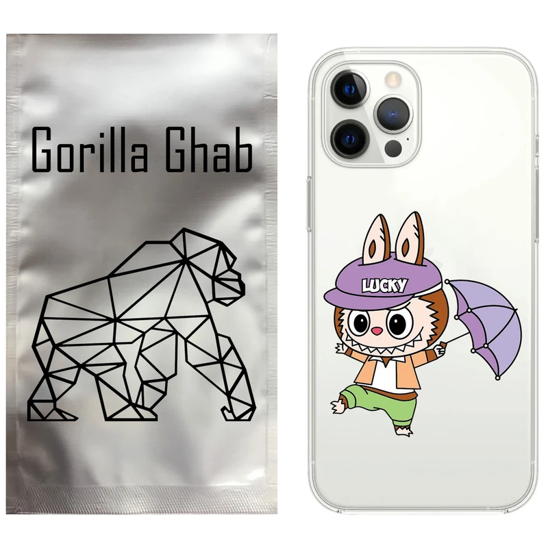 کاور گوریلا قاب مدل CLG کد 125 طرح لبوبو Labubu مناسب برای گوشی موبایل اپل iPhone 13 Pro Max