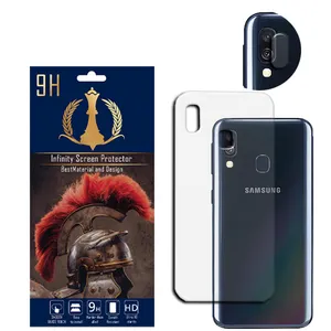 Infinity A40 camera lens protector for SAMSUNG GALAXY A40 with back protector