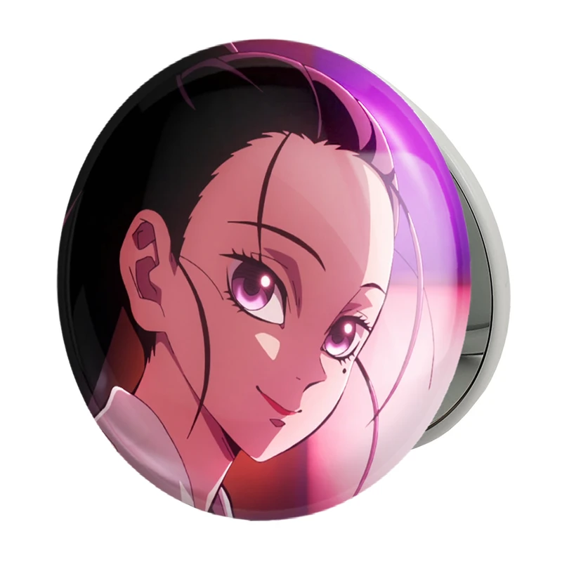 آینه جیبی خندالو طرح هیناتسورو اوزویی انیمه شیطان کش مدل تاشو کد 12797 