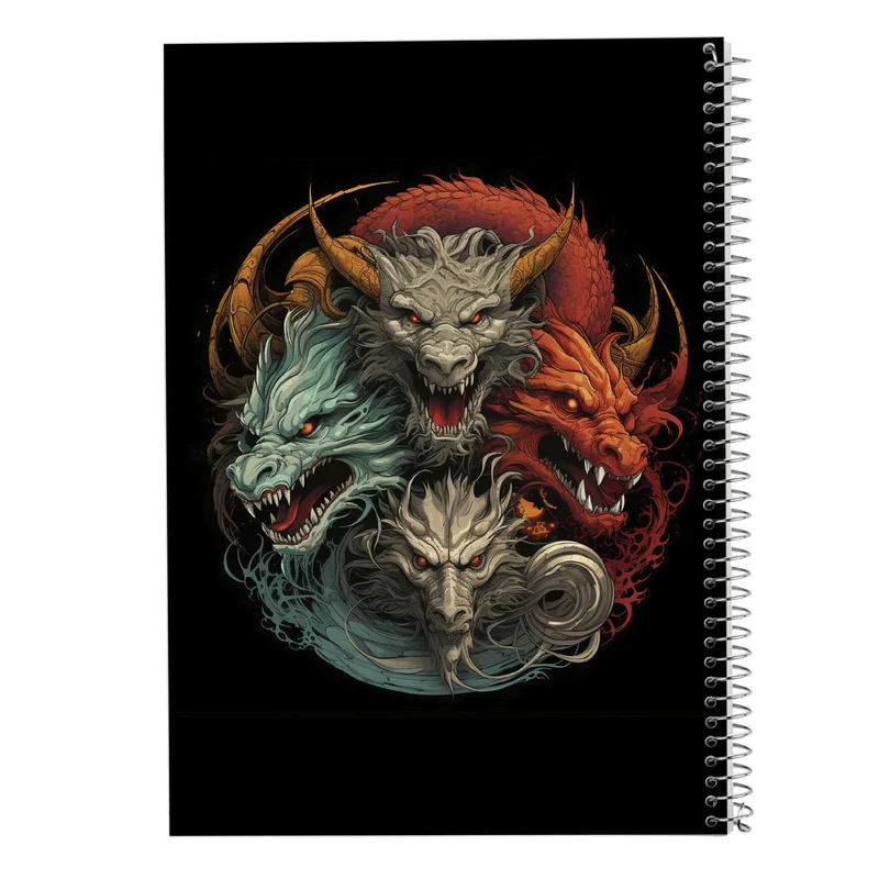 دفتر نت موسیقی 50 برگ مدوپد مدل Vindland Saga کد DF3287