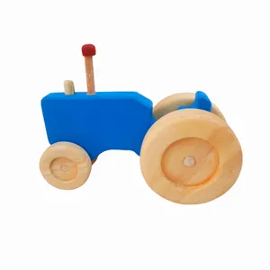 اسباب بازی چوبی مدل تراکتور کد 34