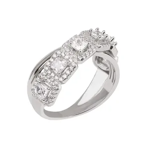 انگشتر نقره زنانه مدل 21475