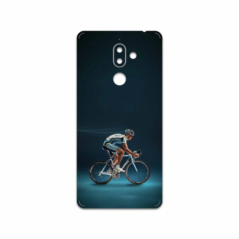 برچسب پوششی ماهوت مدل Road cycling مناسب برای گوشی موبایل نوکیا 7 Plus