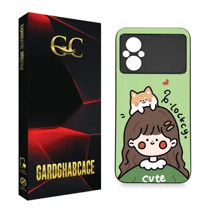 کاور گارد قاب کیس مدل دخترانه T مناسب برای گوشی موبایل شیائومی Poco M5 4G  