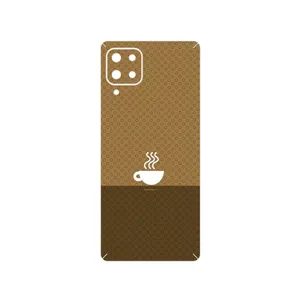 MAHOOT Minimal Cup of Coffee Icon Cover Sticker for Samsung Galaxy M62