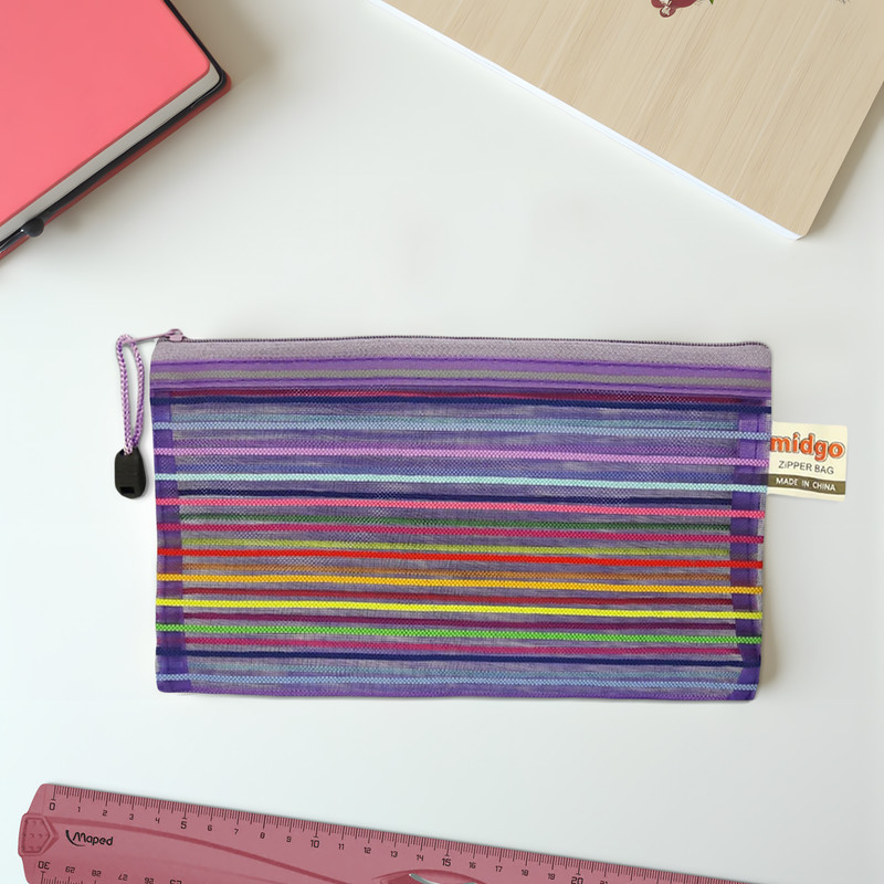 جامدادی میدگو طرح راه راه کد 110655