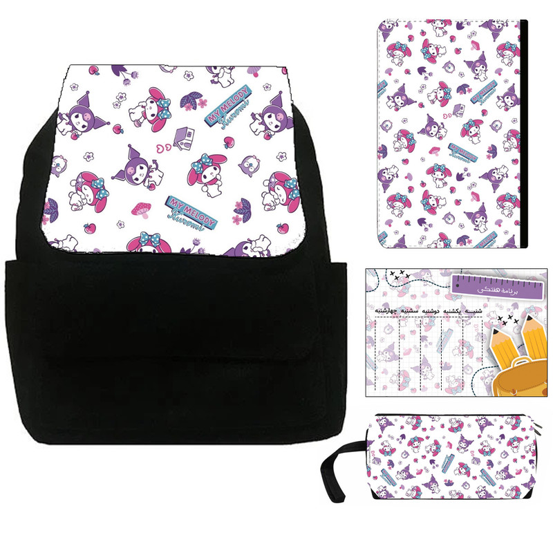 بسته لوازم تحریر مدل کرومی کد 100بسته 4 عددی