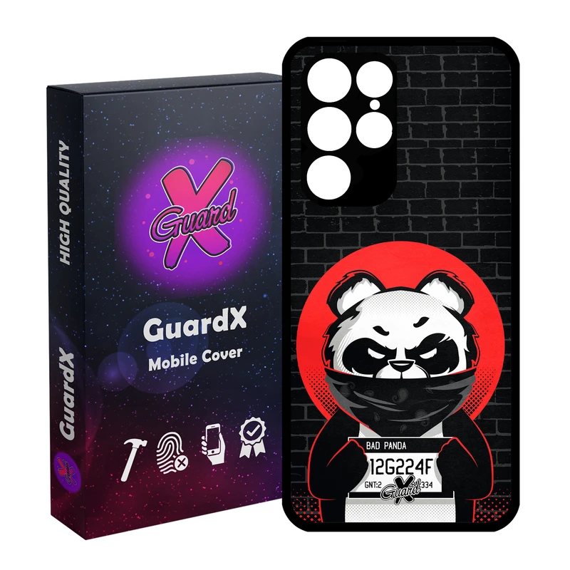 کاور گارد ایکس طرح Panda مدل Glass10241 مناسب برای گوشی موبایل سامسونگ Galaxy S22 Ultra