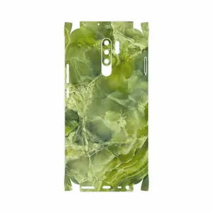 MAHOOT Green Crystal Marble-FullSkin Cover Sticker for Xiaomi Redmi 9