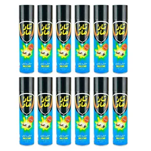 اسپری حشره کش تار و مار مدل flying insect killer بسته 12 عددی