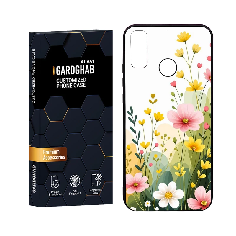 کاور گارد قاب علوی مدل Glass مناسب برای گوشی موبایل هوآوی Y8s