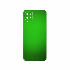 MAHOOT Metallic-Green Cover Sticker for Samsung Galaxy A12 Nacho