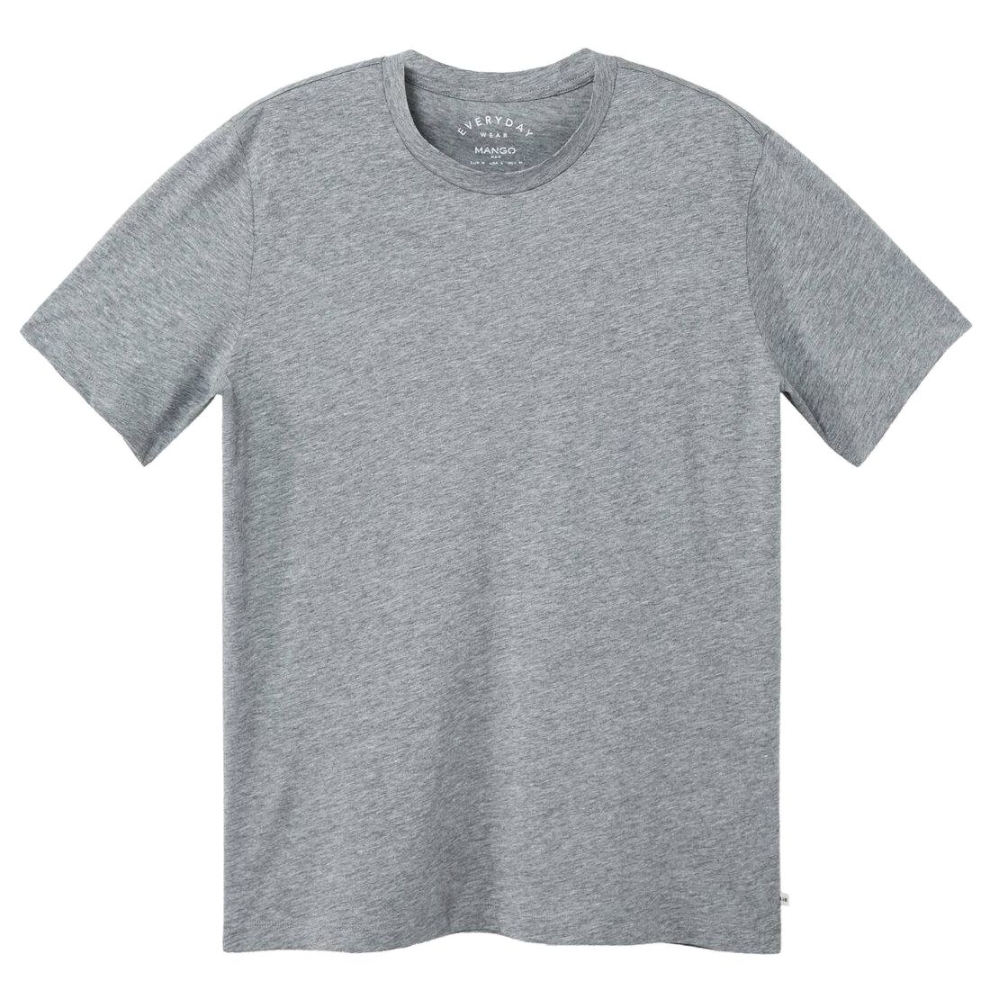 تی شرت آستین کوتاه مردانه مانگو مدل GR707CHE -  - 1