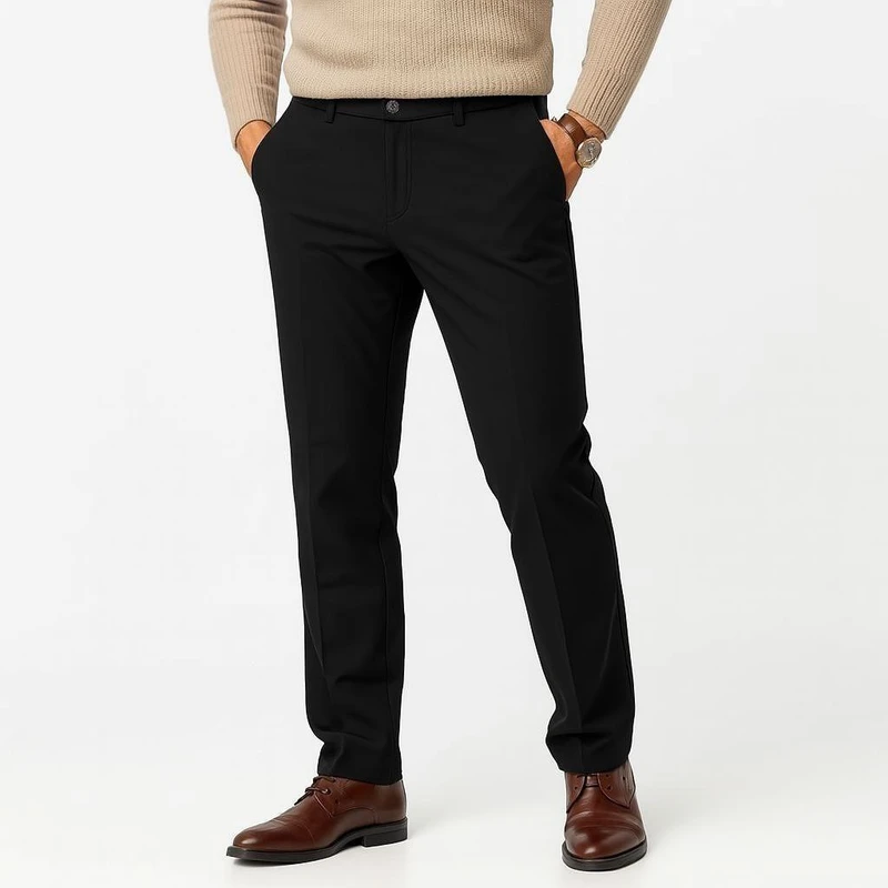 شلوار معمولی مردانه مدل کتان کلاسیک کد sh131