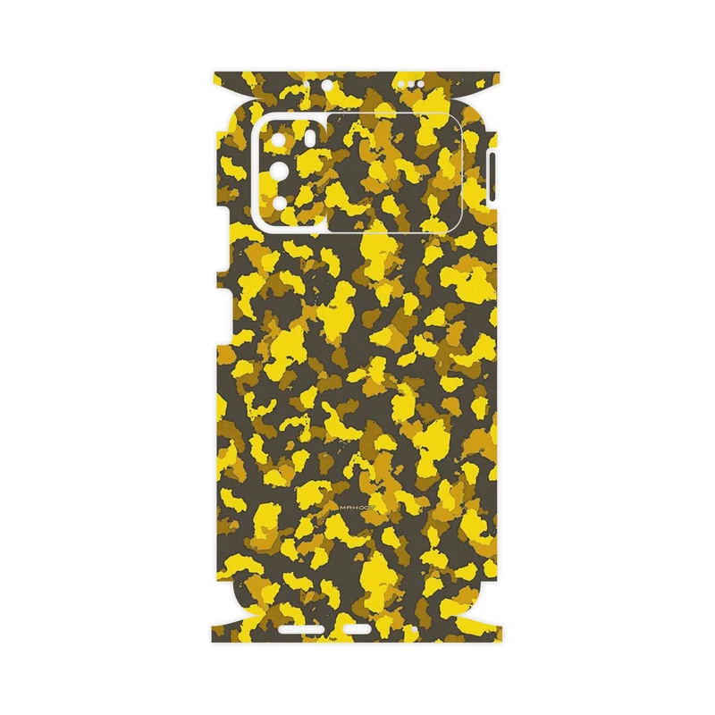 برچسب پوششی ماهوت مدل Yellow Infantry Army-FullSkin مناسب برای گوشی موبایل شیائومی Poco M3