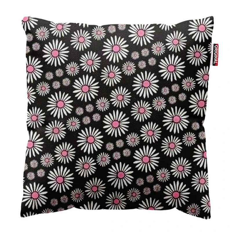  کوسن پاد آفرین طرح گل سایز 30*30 سانتی متر کد 942