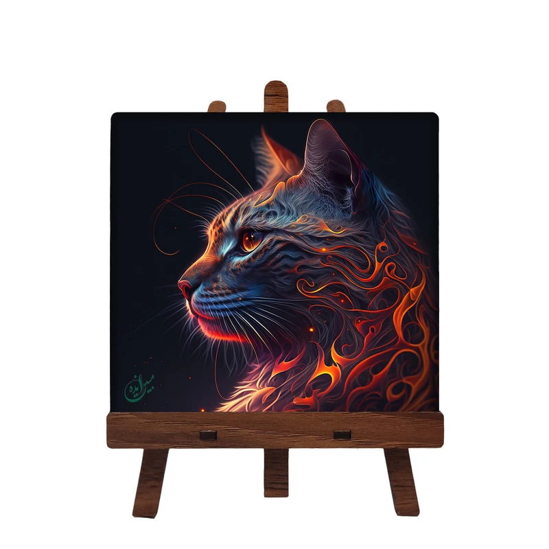 کاشی مبین ایده مدل فانتزی ch10 کد 1624 به همراه پایه