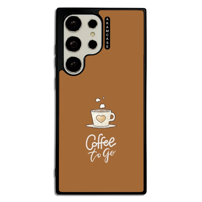 کاور آکام مدل AMC-WSGS23U-COFFEE-27 مناسب برای گوشی موبایل سامسونگ Galaxy S23 Ultra
