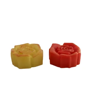 شمع مدل گل رز F220 بسته 2 عددی