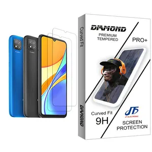 JF Diamond Glass MIX002 Screen Protector For Xiaomi Redmi 9C Pack Of 2