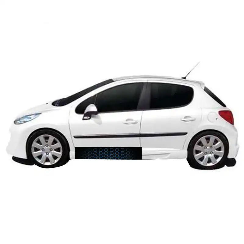 برچسب رکاب خودرو گراسیپا طرح Hexa مدل A03 بسته 2 عددی