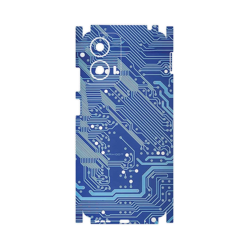 برچسب پوششی ماهوت مدل Blue_Printed_Circuit_Board-FullSkin مناسب برای گوشی موبایل موتورولا Moto G24
