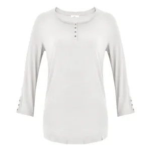 بلوز آستین سه ربع زنانه مدل نارس کد 1672