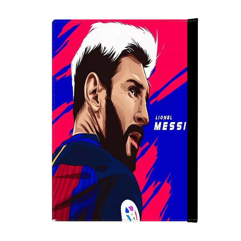 کلاسور پاد آفرین مدل فوتبالی طرح مسی کد p514