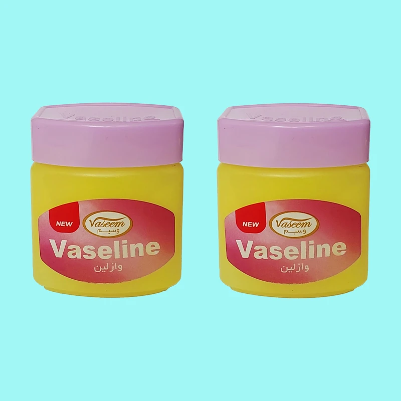 وازلین دست و صورت وسیم مدل ویتامینه مناسب برای انواع پوست حجم 125 میلی‌لیتر مجموعه دو عددی 