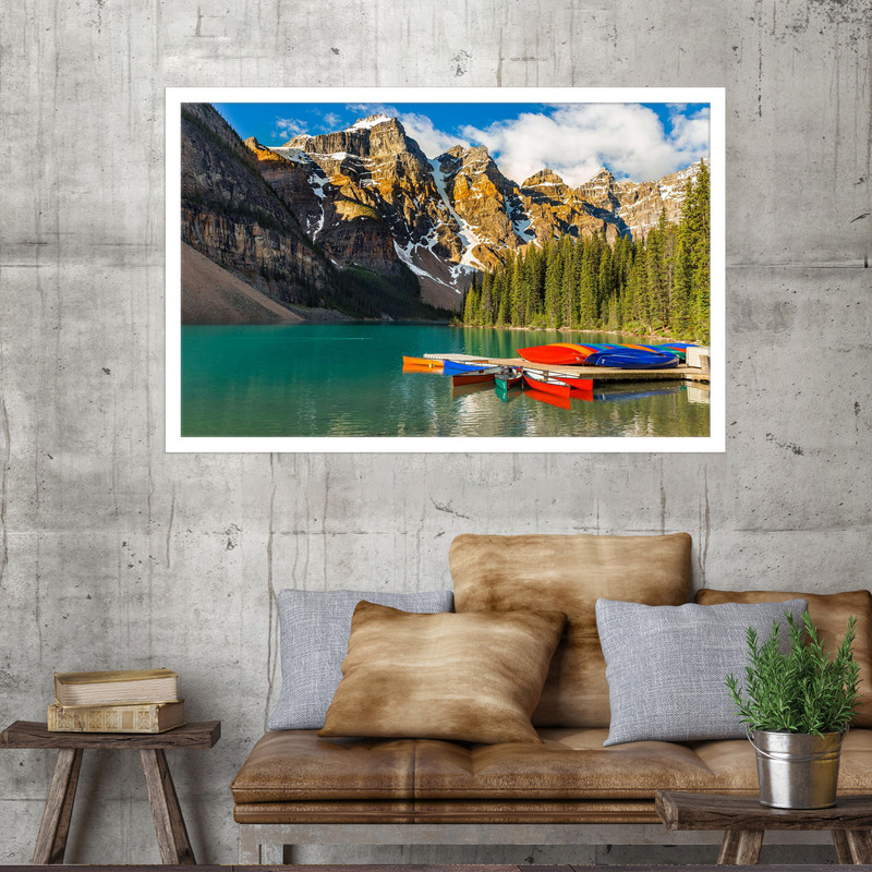 تابلو نوری بکلیت طرح دریاچه مورین مدل W-MO1470